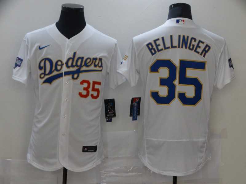 Dodgers 35 Cody Bellinger White Nike 2021 Gold Program Flexbase Jersey,We sell and wholesale Dodgers 35 Cody Bellinger White Nike 2021 Gold Program Flexbase Jersey on line form chian!